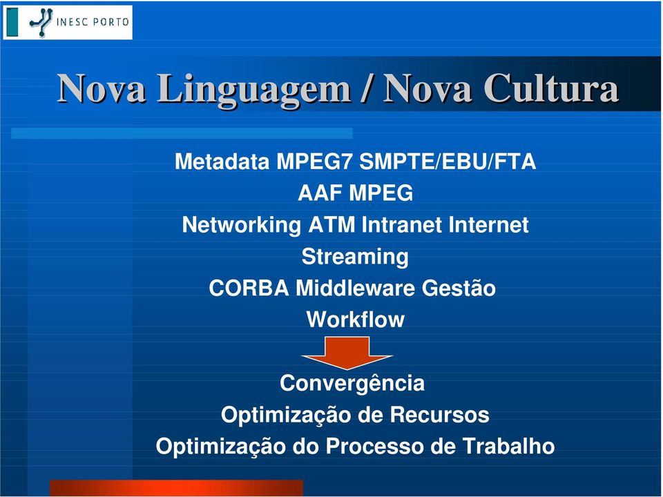 Internet Streaming CORBA Middleware Gestão Workflow