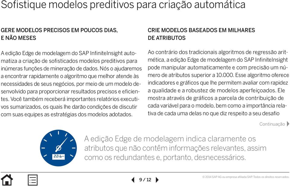 Nós o ajudaremos a encontrar rapidamente o algoritmo que melhor atende às necessidades de seus negócios, por meio de um modelo desenvolvido para proporcionar resultados precisos e eficientes.