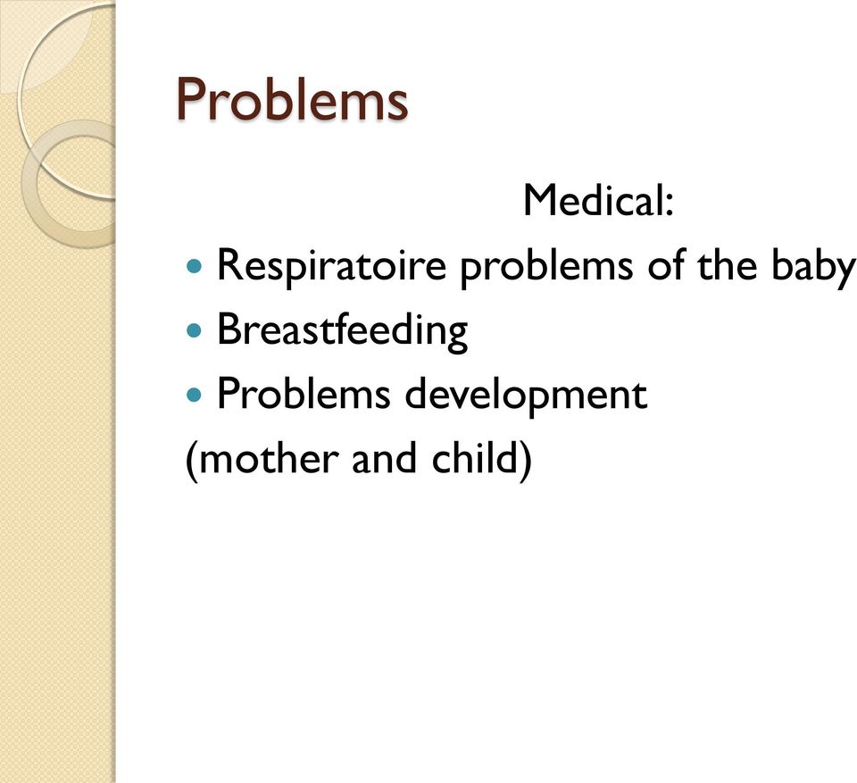 the baby Breastfeeding