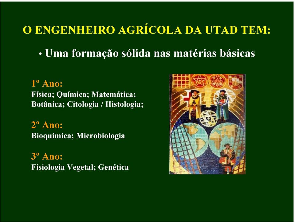 Matemática; Botânica; Citologia / Histologia; 2º Ano: