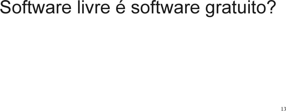 software