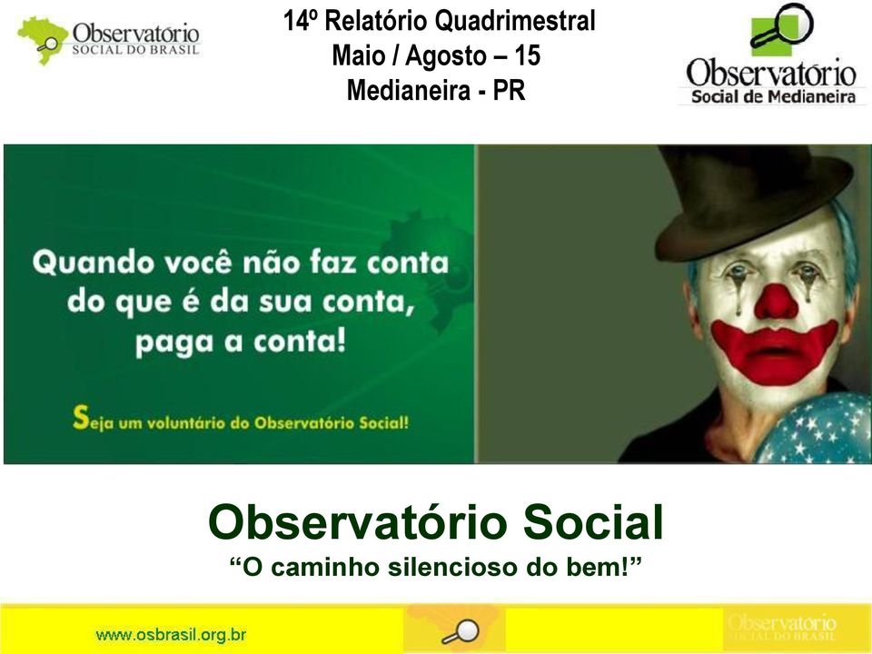 - PR Observatório Social O