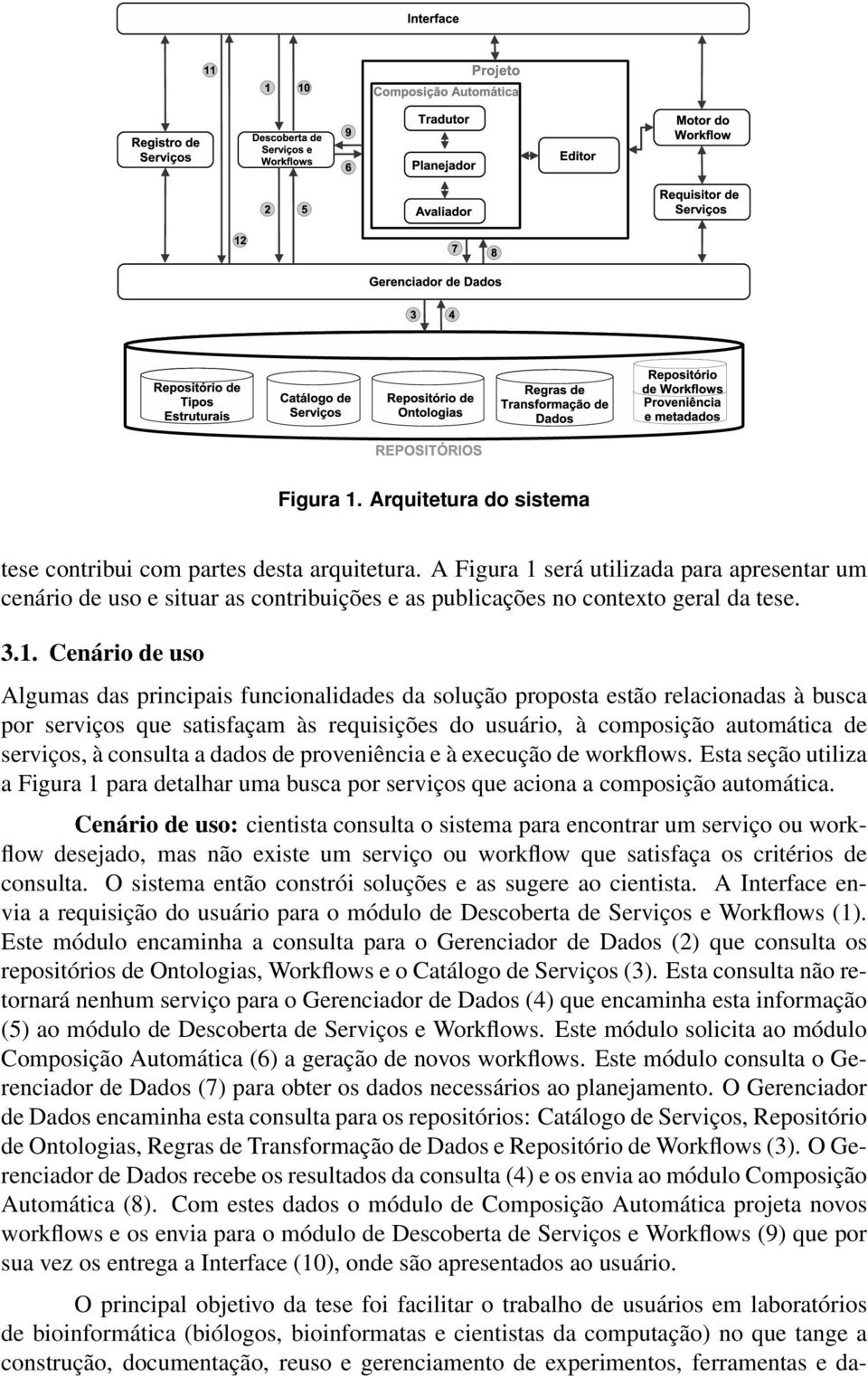 será utilizada para apresentar um cenário de uso e situar as contribuições e as publicações no contexto geral da tese. 3.1.