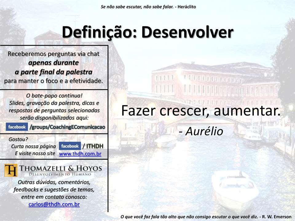 Fazer crescer,