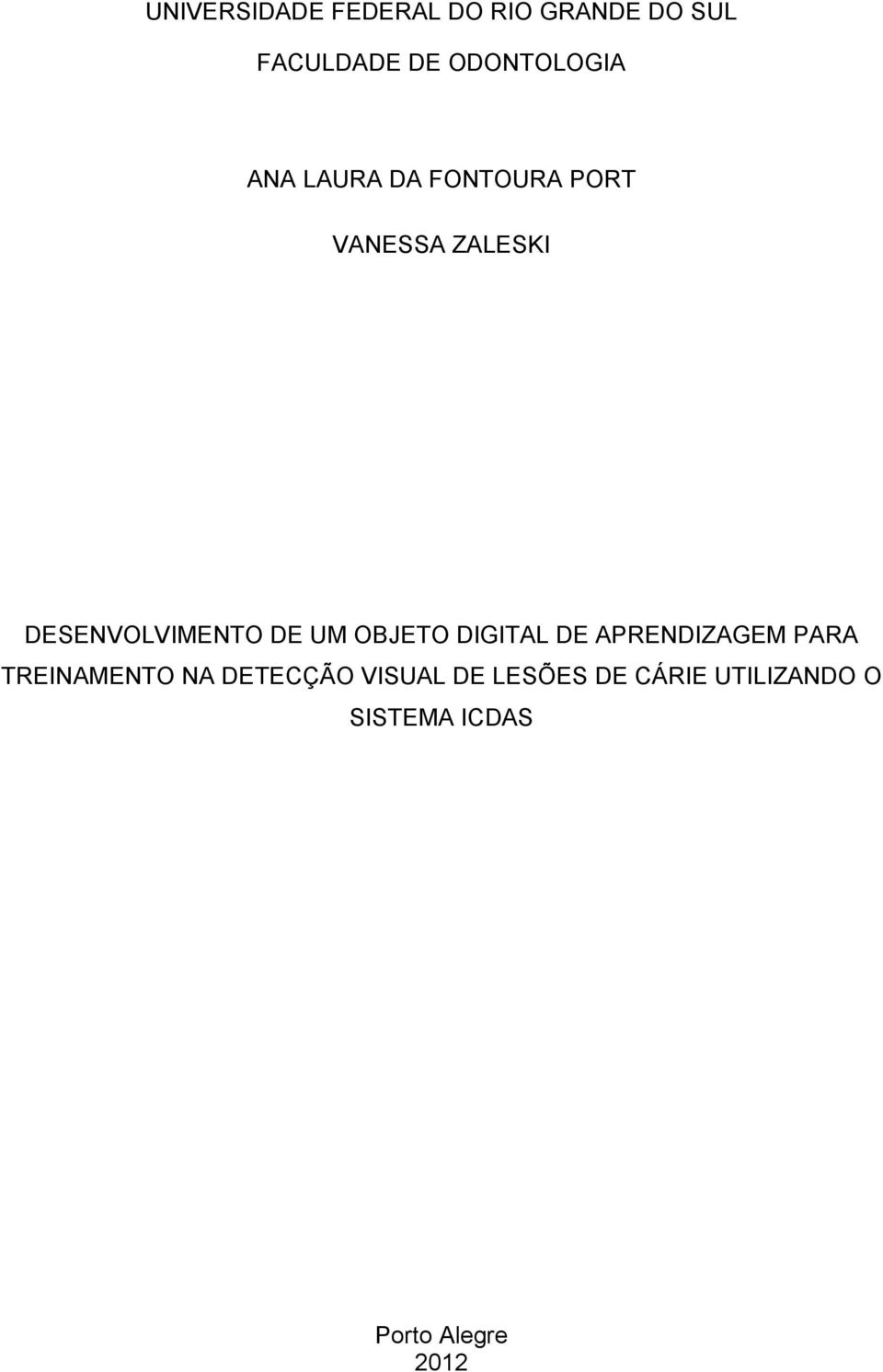 DESENVOLVIMENTO DE UM OBJETO DIGITAL DE APRENDIZAGEM PARA