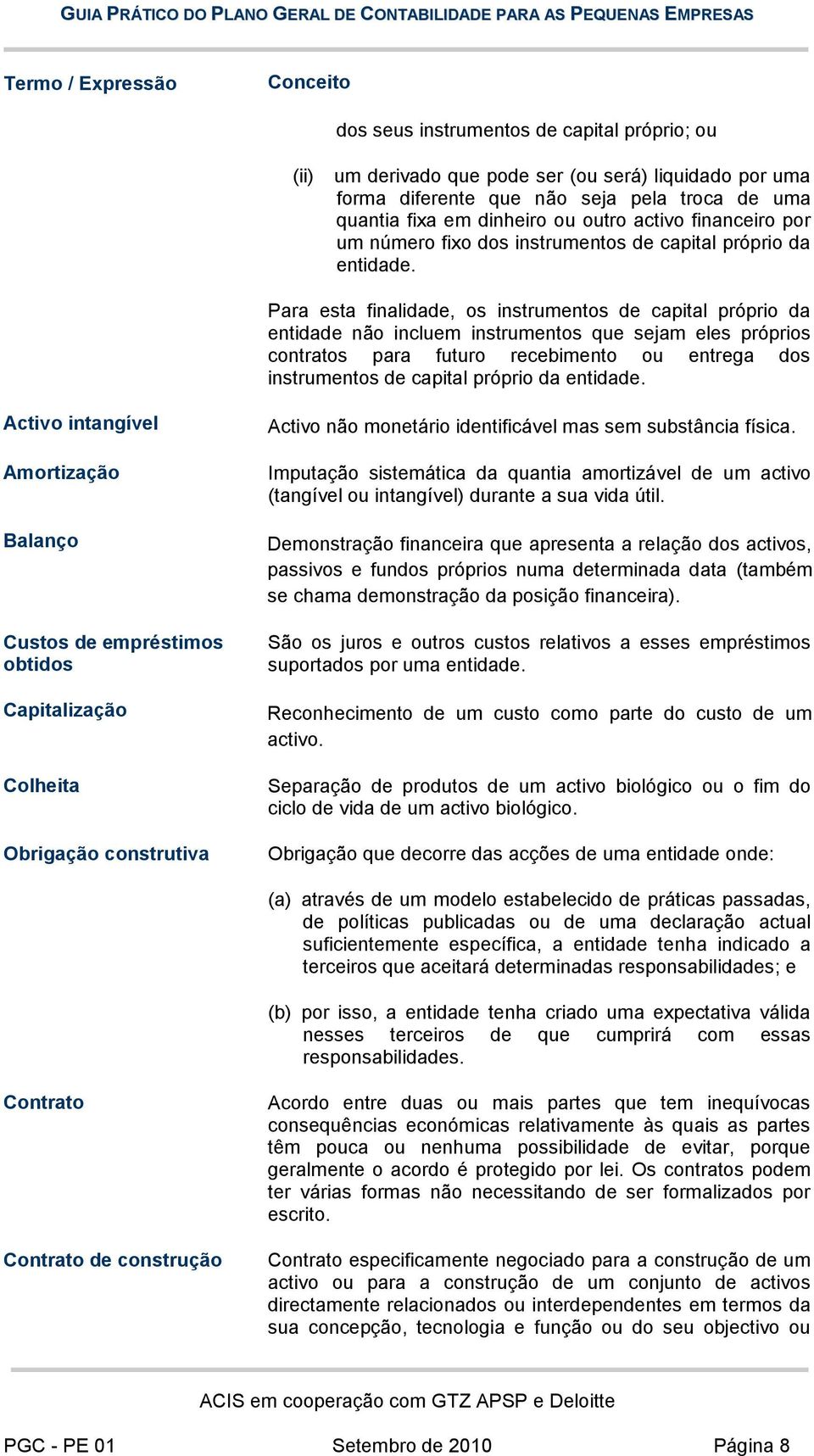 Para esta finalidade, os instrumentos de capital próprio da entidade não incluem instrumentos que sejam eles próprios contratos para futuro recebimento ou entrega dos instrumentos de capital próprio