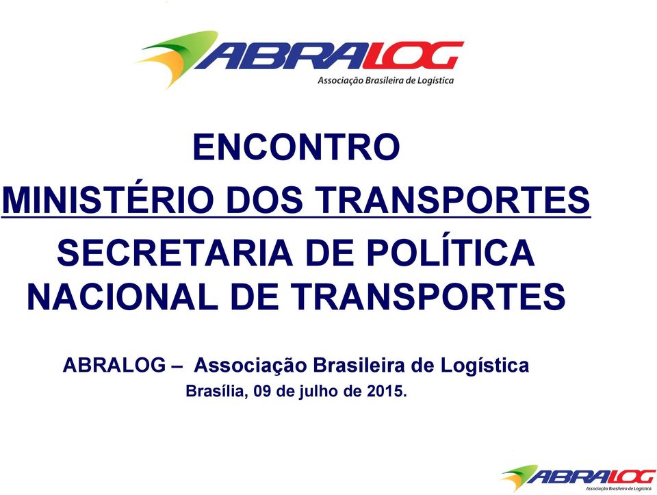 TRANSPORTES ABRALOG Associação