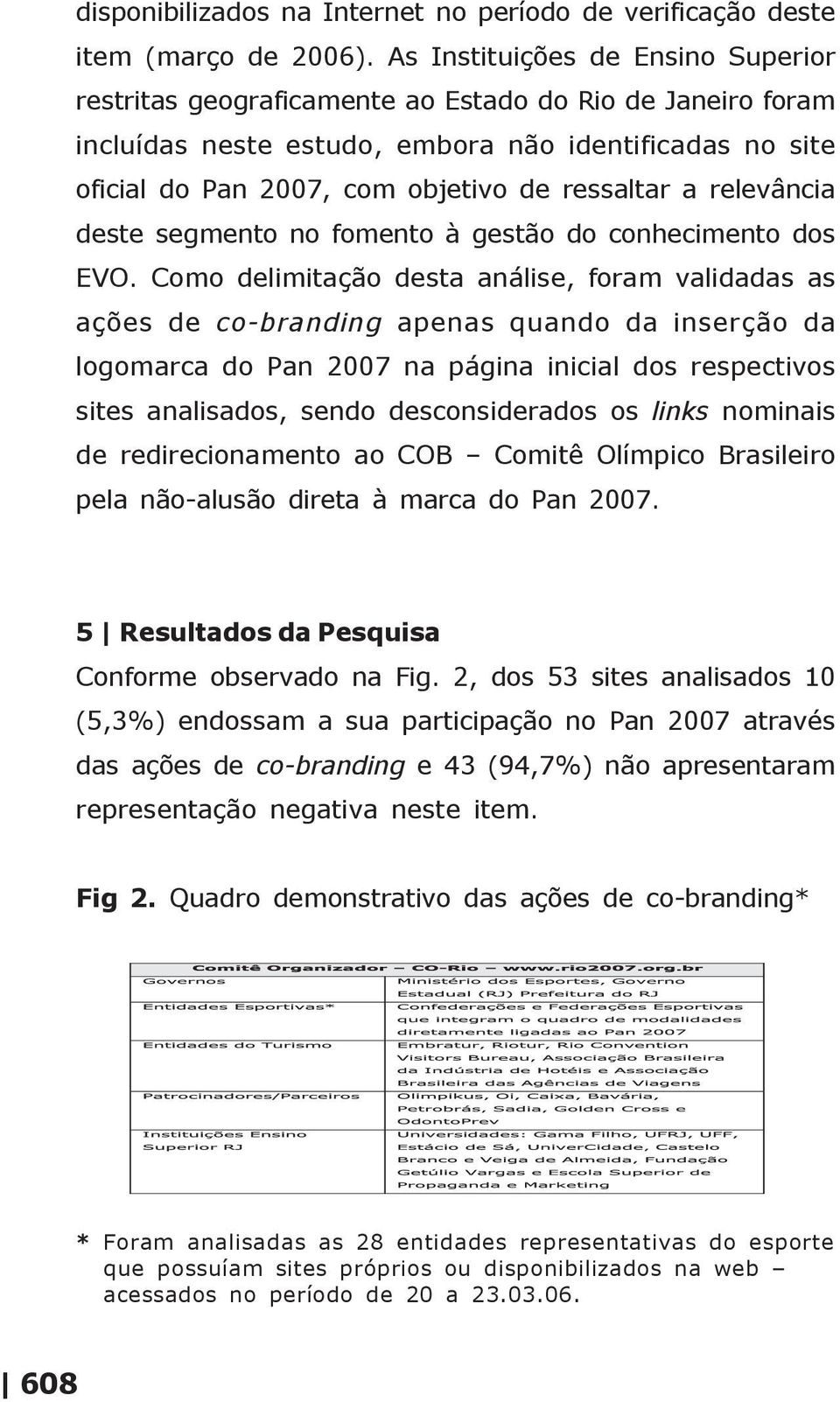 a relevância deste segmento no fomento à gestão do conhecimento dos EVO.