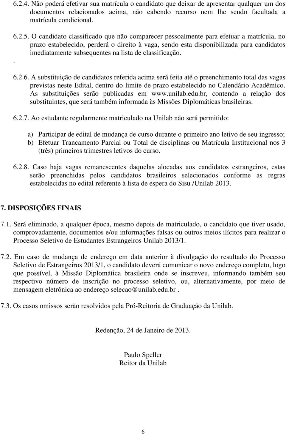 subsequentes na lista de classificação.. 6.