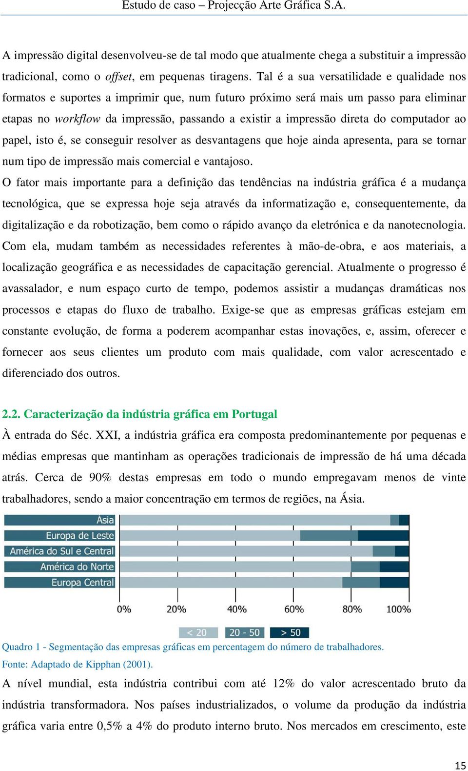 direta do computador ao papel, isto é, se conseguir resolver as desvantagens que hoje ainda apresenta, para se tornar num tipo de impressão mais comercial e vantajoso.