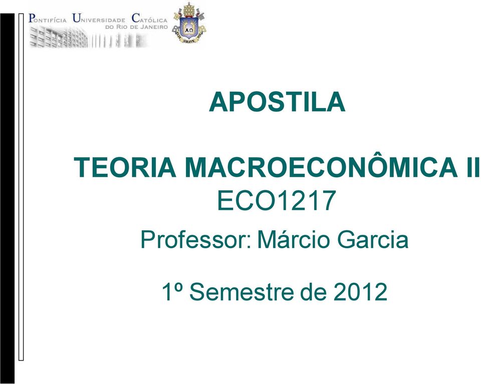 ECO1217 Professor: