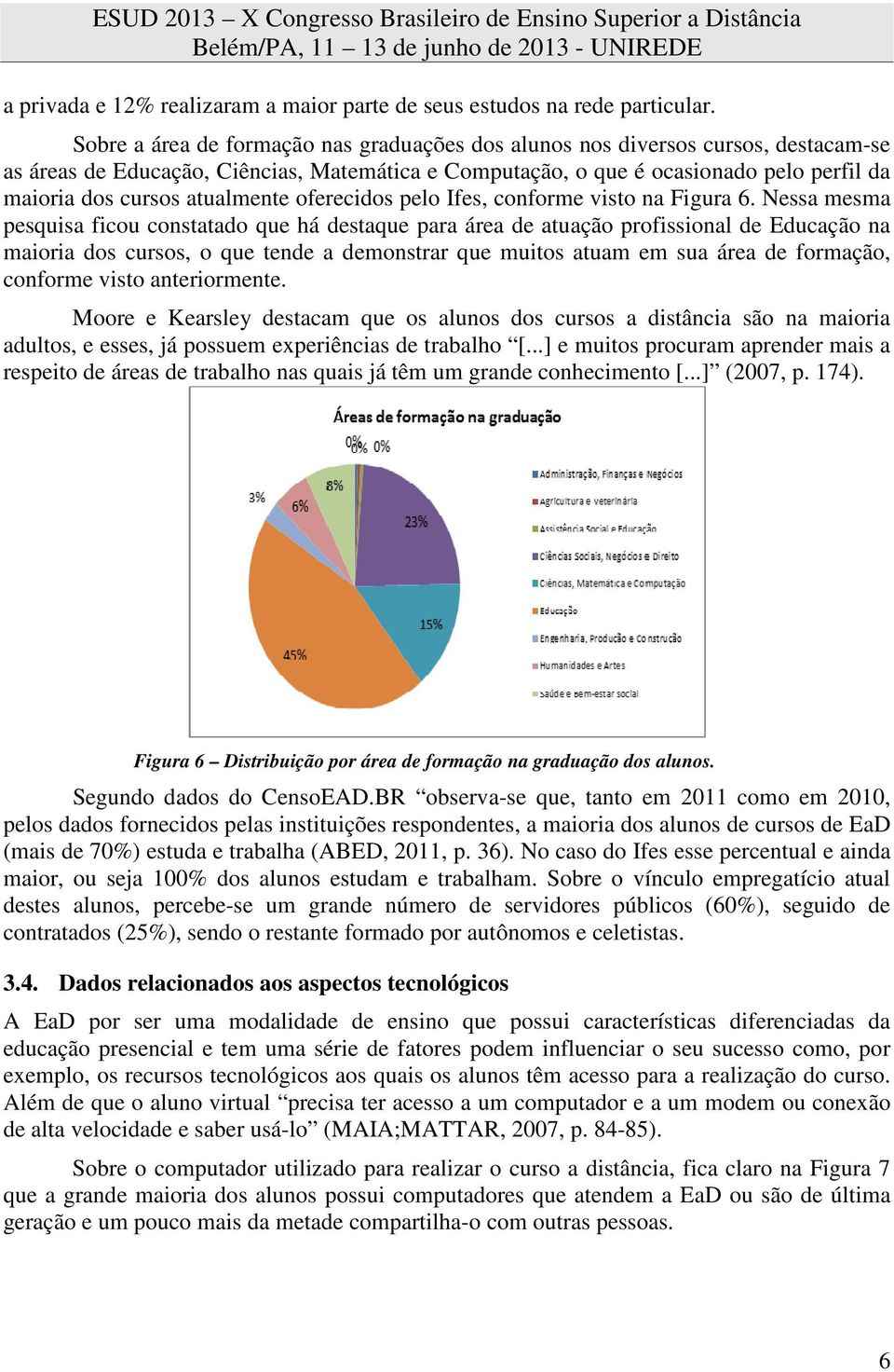 atualmente oferecidos pelo Ifes, conforme visto na Figura 6.