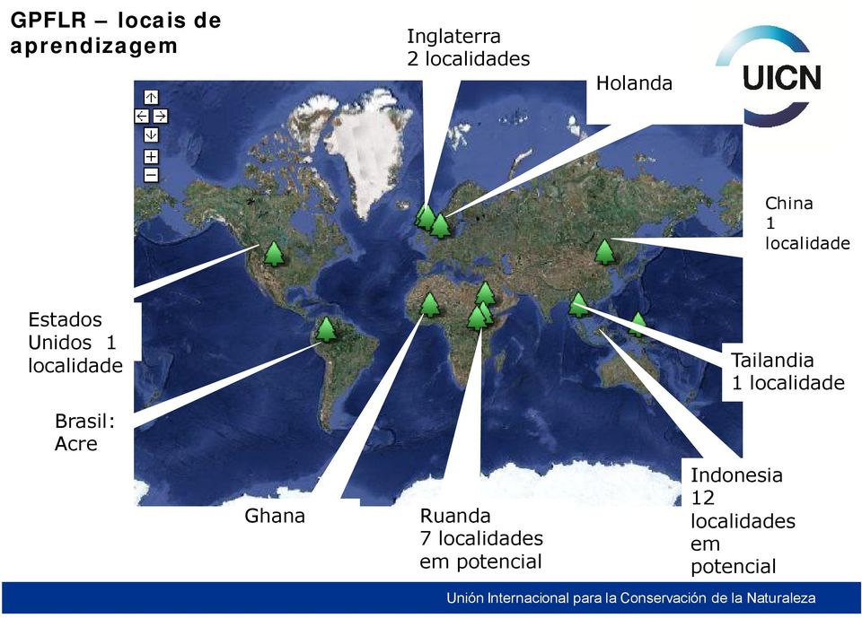 Brasil: Acre Ghana Ruanda 7 localidades em potencial