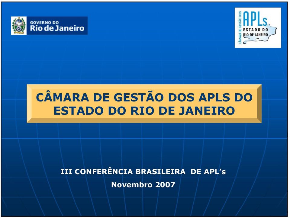 JANEIRO III CONFERÊNCIA