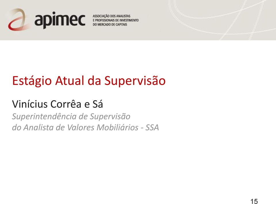 Superintendência de Supervisão