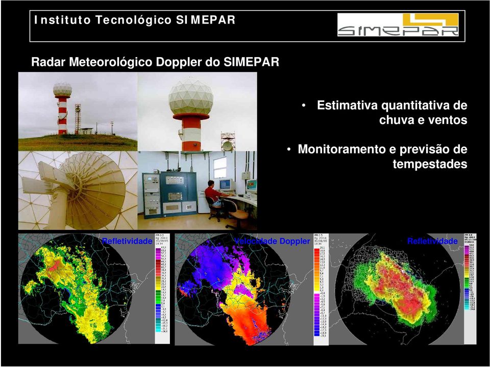 Monitoramento e previsão de tempestades