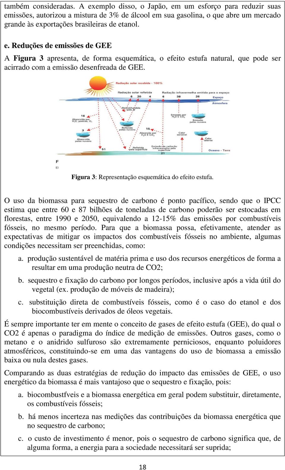 Figura 3: Representação esquemática do efeito estufa.