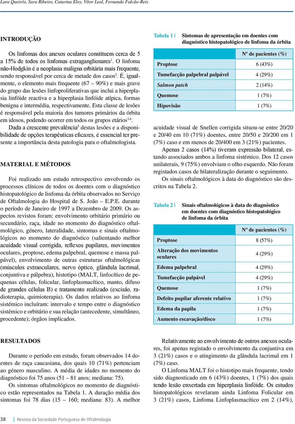 O linfoma não-hodgkin é a neoplasia maligna orbitária mais frequente, sendo responsável por cerca de metade dos casos 2.