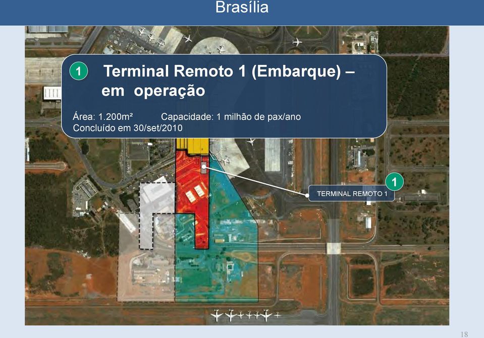 200m² Capacidade: 1 milhão de