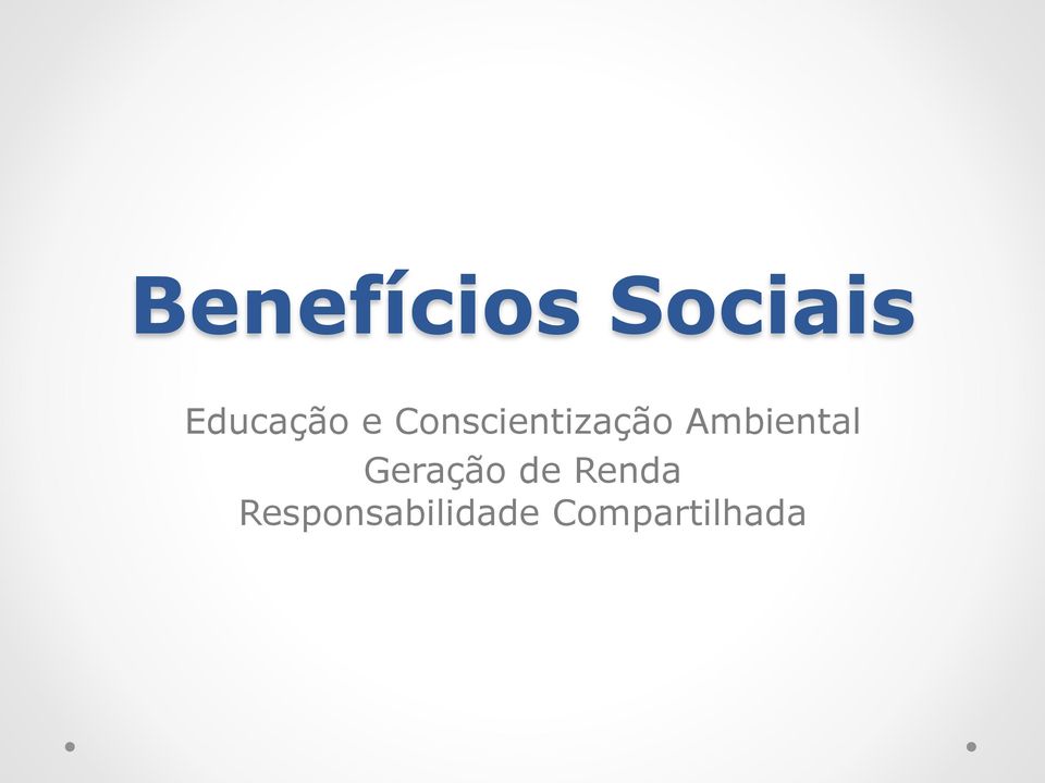 Conscientização Ambiental