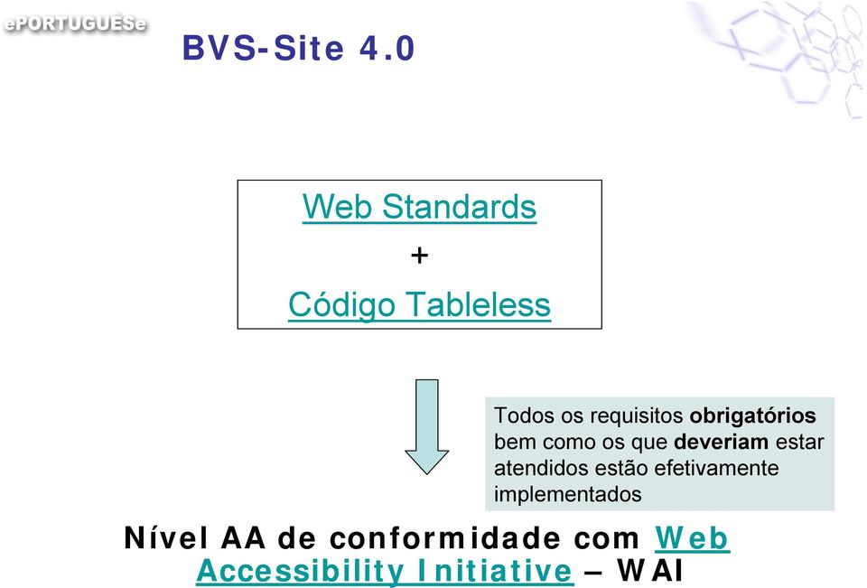 requisitos obrigatórios bem como os que deveriam