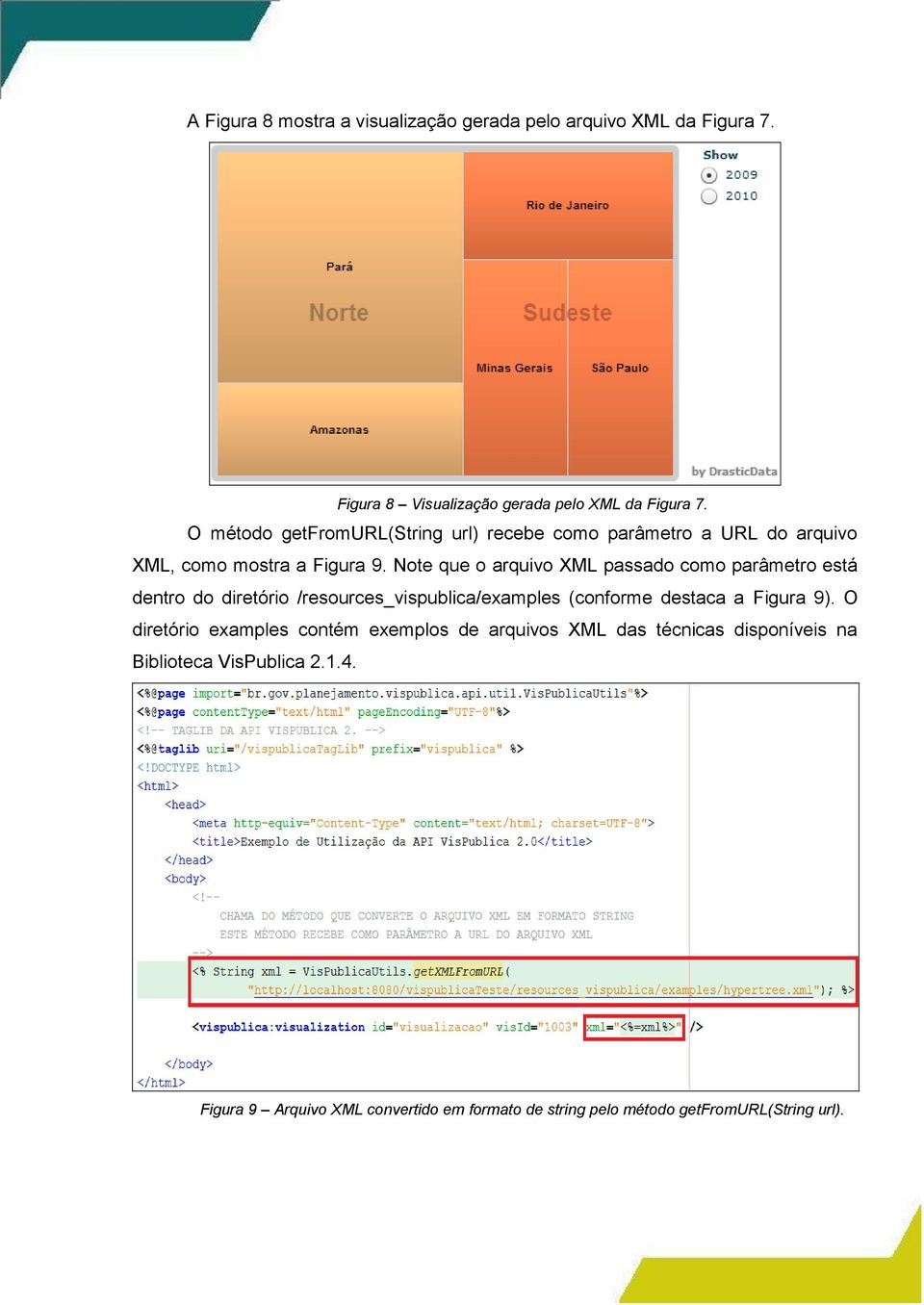 Note que o arquivo XML passado como parâmetro está dentro do diretório /resources_vispublica/examples (conforme destaca a Figura 9).