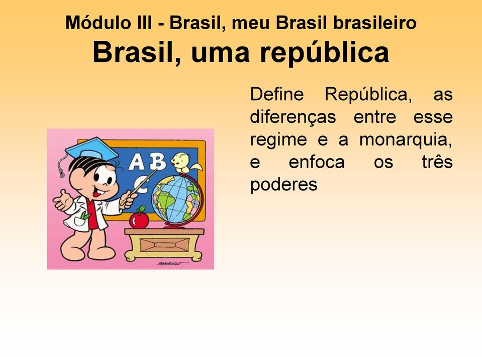 Define República, as diferenças entre