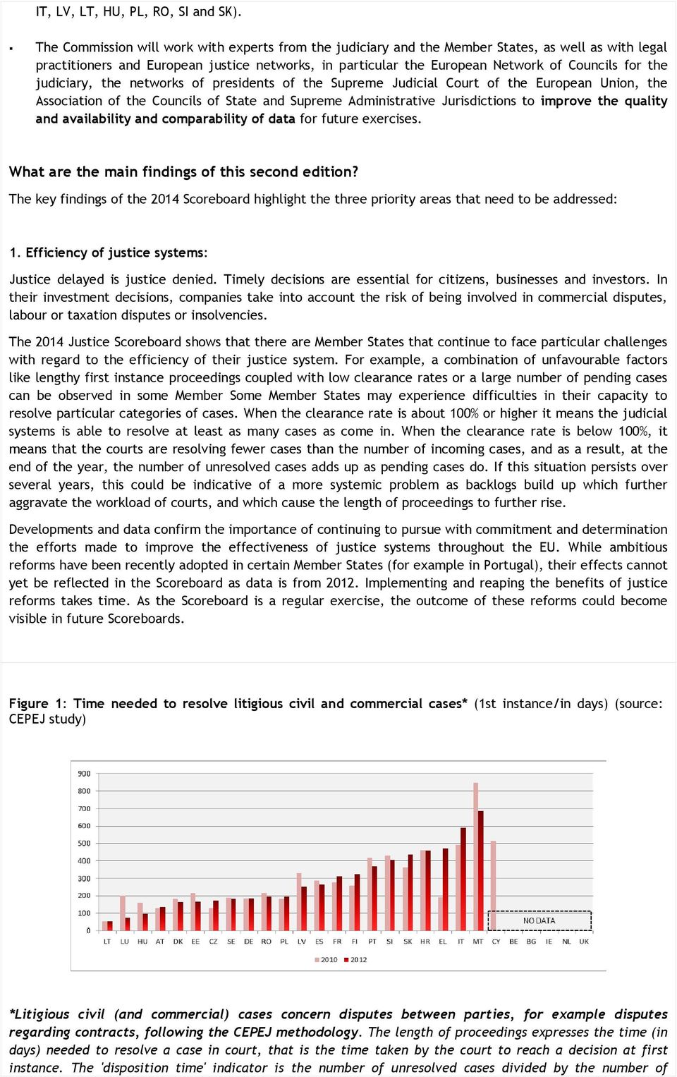 the judiciary, the networks of presidents of the Supreme Judicial Court of the European Union, the Association of the Councils of State and Supreme Administrative Jurisdictions to improve the quality