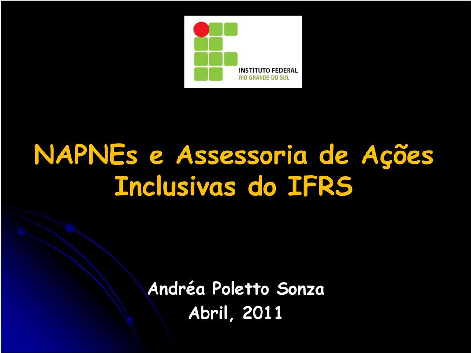 do IFRS Andréa