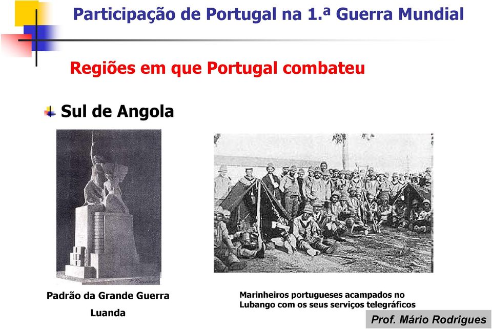 Luanda Marinheiros portugueses