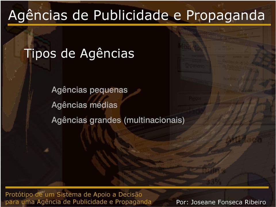 Agências pequenas Agências