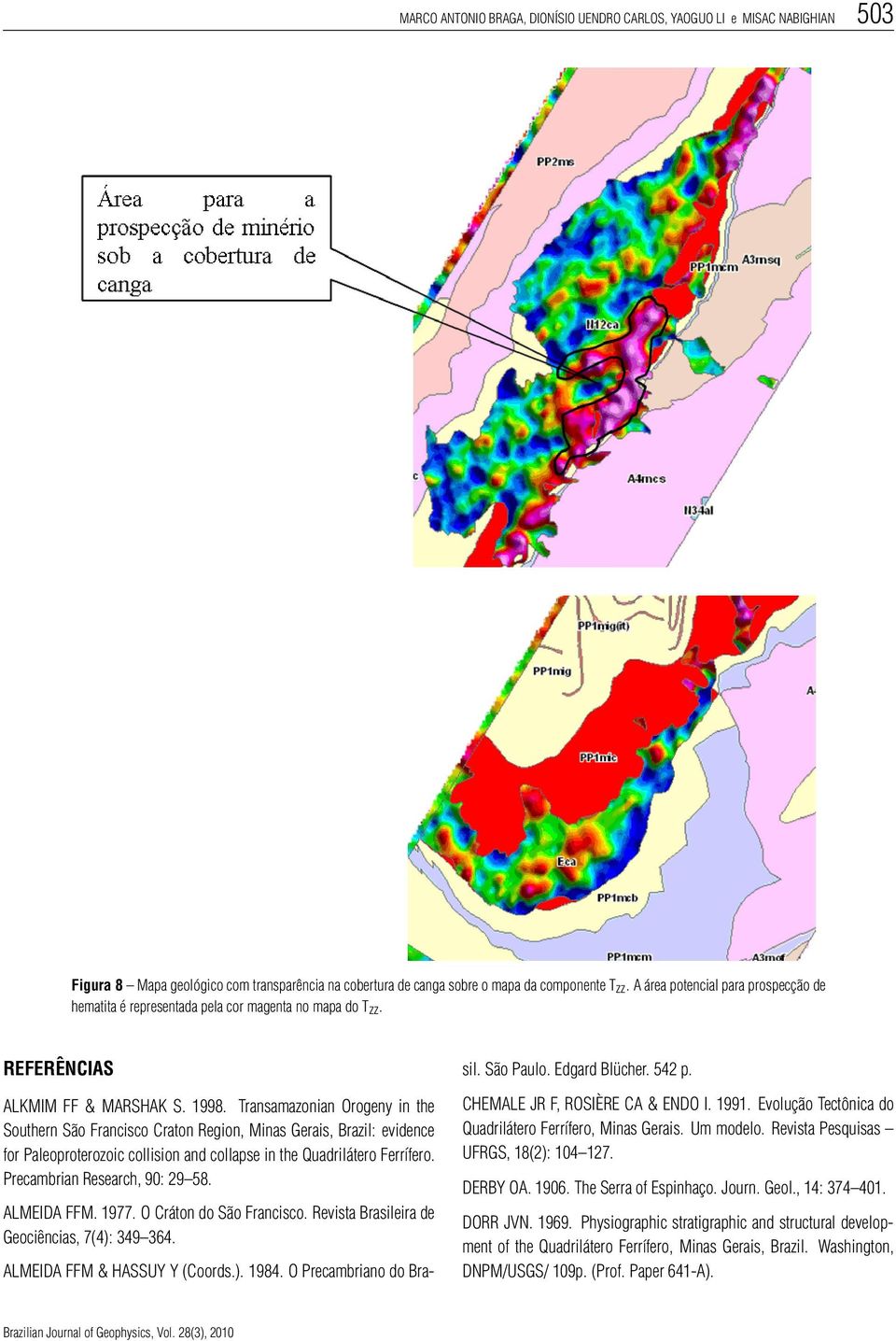 Transamazonian Orogeny in the Southern São Francisco Craton Region, Minas Gerais, Brazil: evidence for Paleoproterozoic collision and collapse in the Quadrilátero Ferrífero.