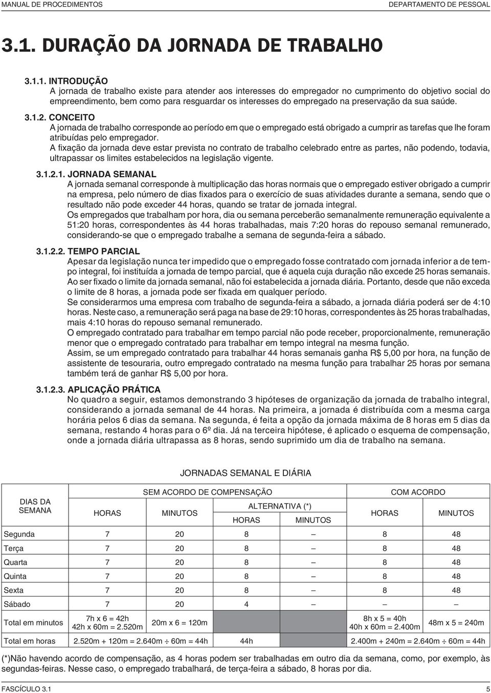 1. INTRODUÇÃO A jornada de trabalho existe para atender aos interesses do empregador no cumprimento do objetivo social do empreendimento, bem como para resguardar os interesses do empregado na