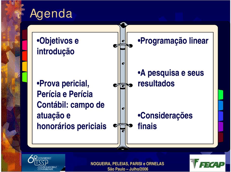 e honorários periciais Programação linear A