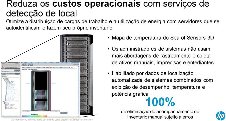 usam mais abordagens de rastreamento e coleta de ativos manuais, imprecisas e entediantes 18 Habilitado por dados de localização automatizada de