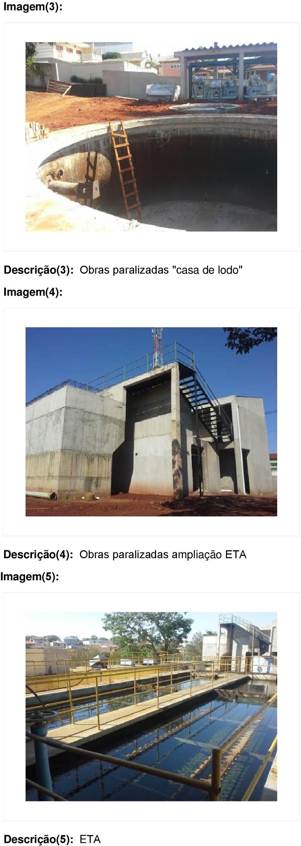 Imagem(4): Descrição(4): Obras