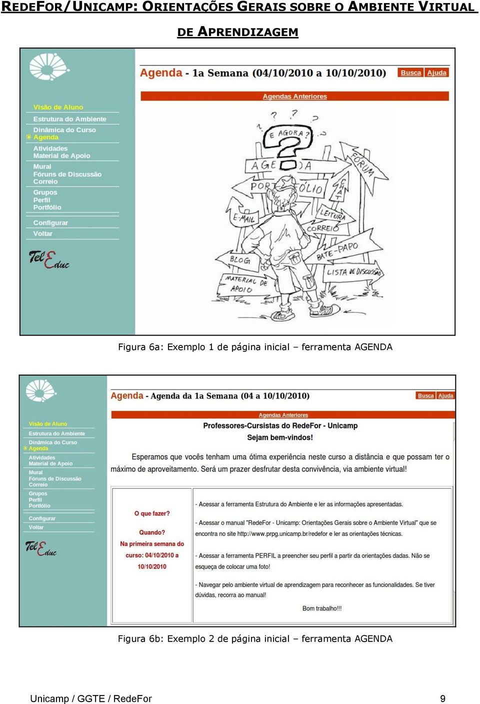 6b: Exemplo 2 de página inicial