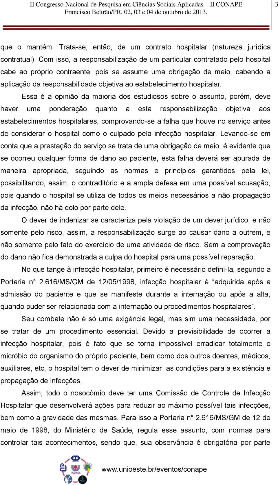 estabelecimento hospitalar.