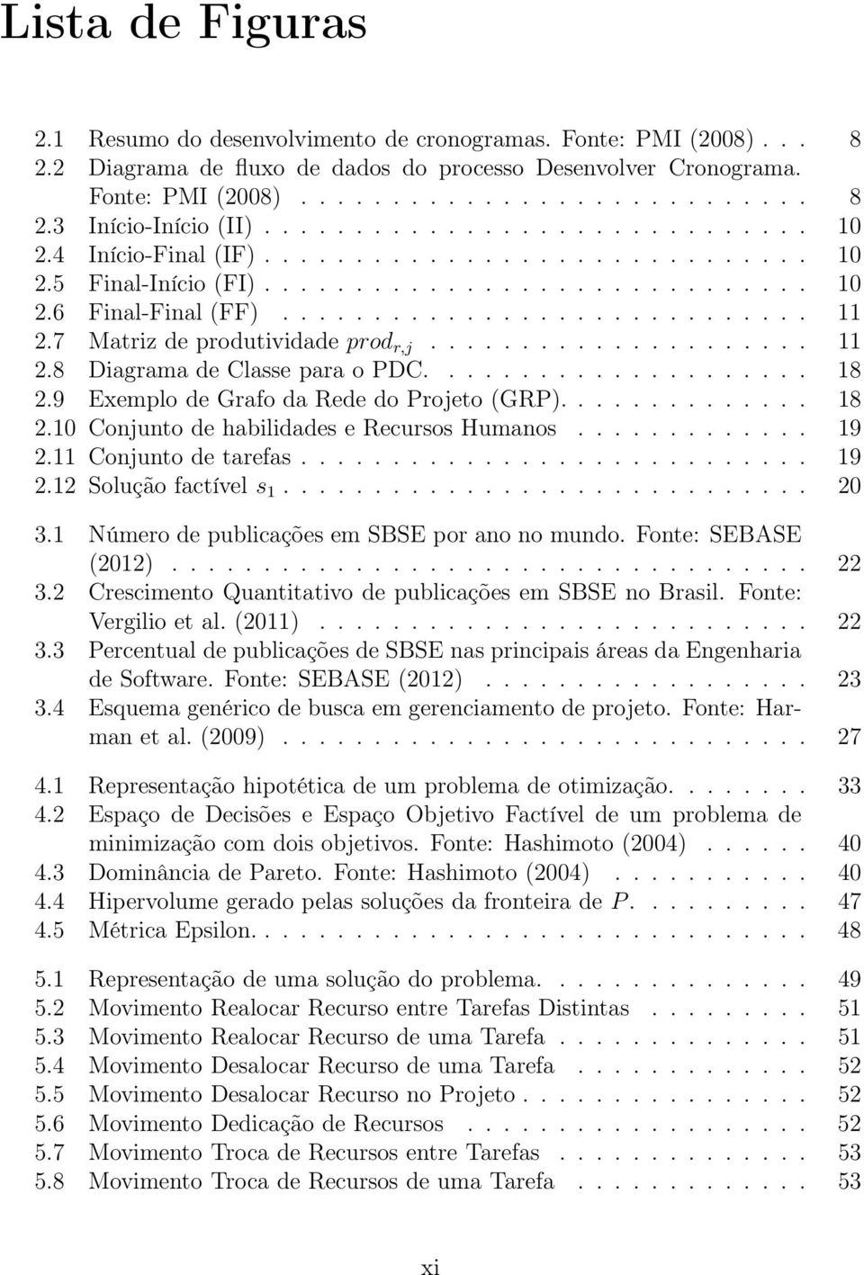 7 Matriz de produtividade prod r,j..................... 11 2.8 Diagrama de Classe para o PDC..................... 18 2.9 Exemplo de Grafo da Rede do Projeto (GRP).............. 18 2.10 Conjunto de habilidades e Recursos Humanos.