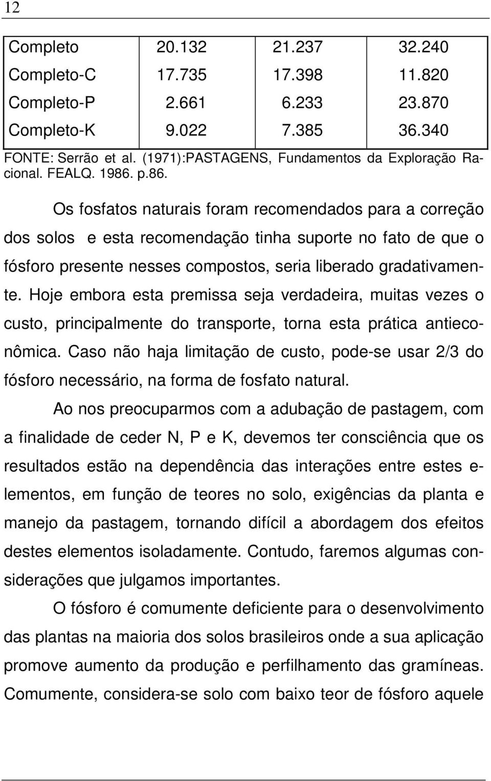 Hoje embora esta premissa seja verdadeira, muitas vezes o custo, principalmente do transporte, torna esta prática antieconômica.