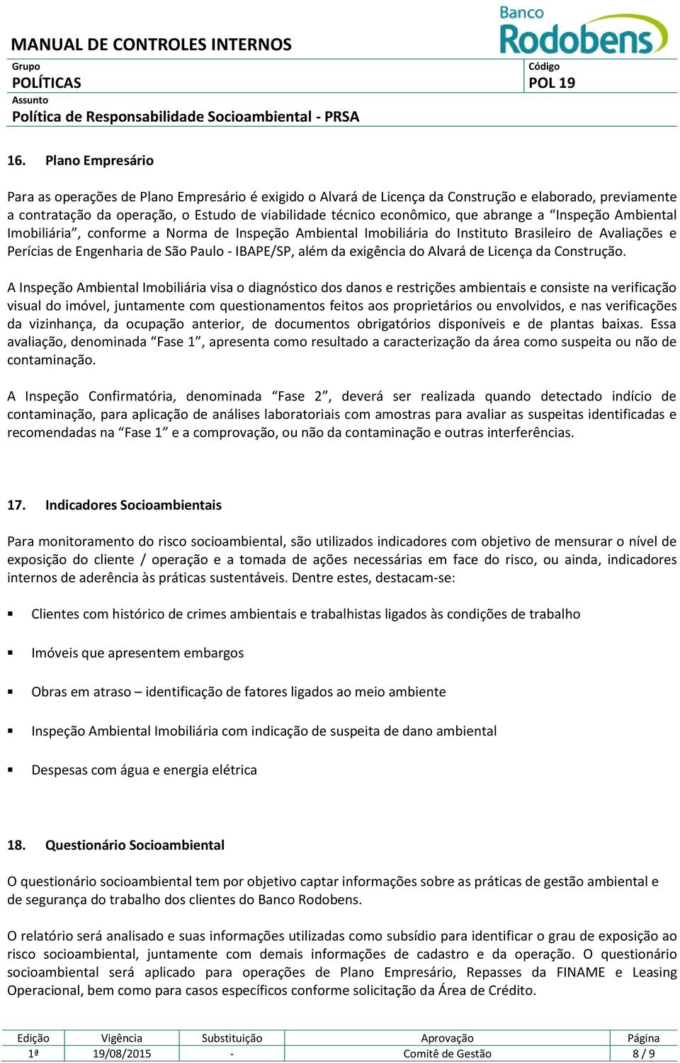 exigência do Alvará de Licença da Construção.