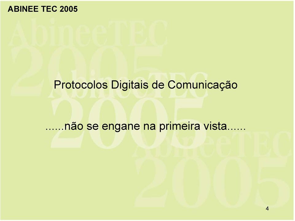 Comunicação.