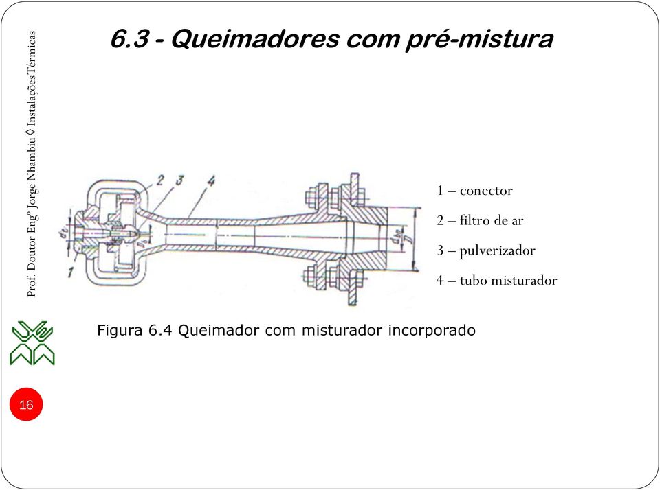 pulverizador 4 tubo misturador
