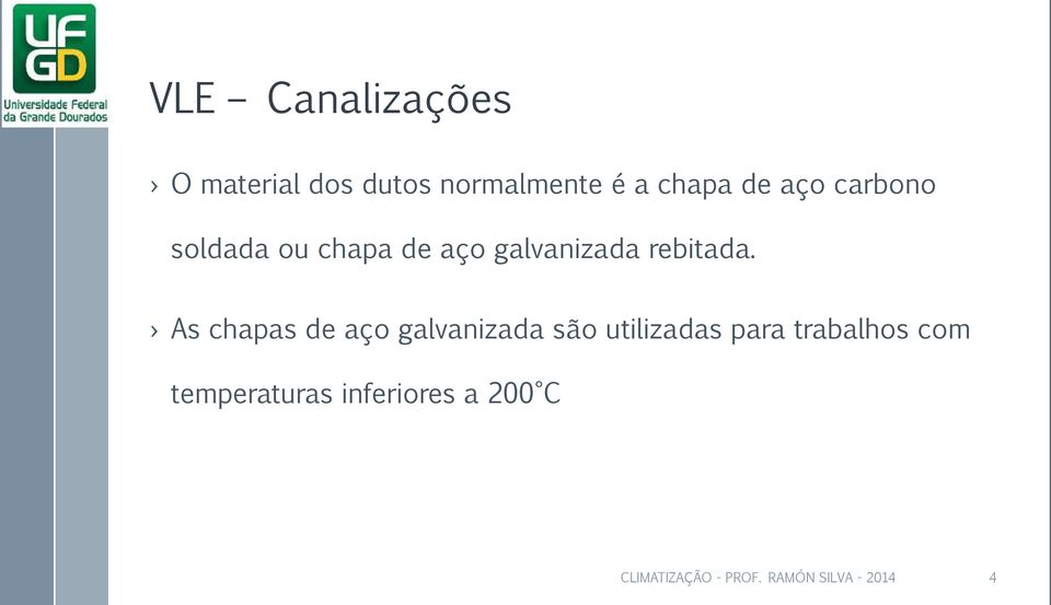 As chapas de aço galvanizada são utilizadas para trabalhos com