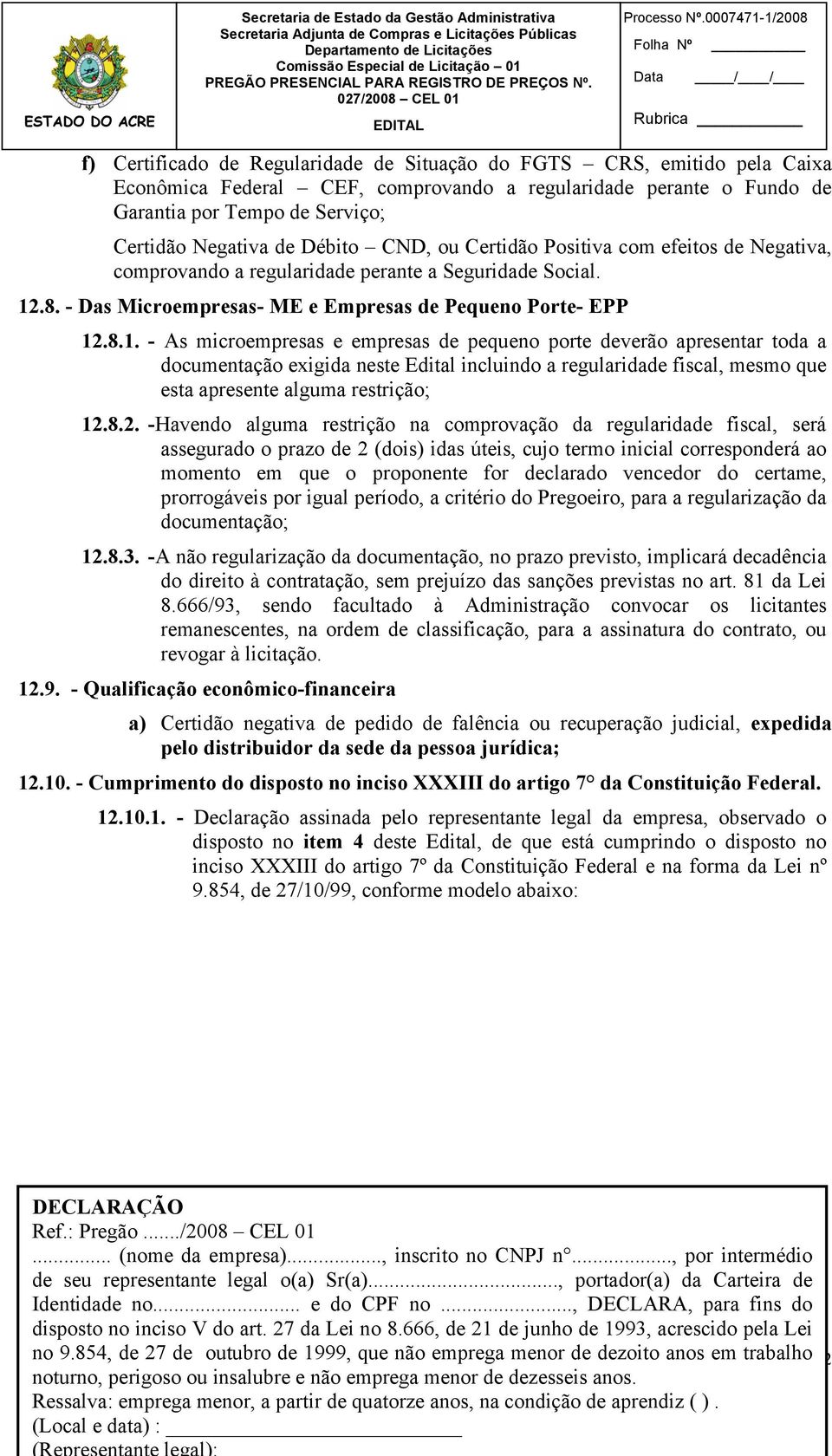 .8. - Das Microempresas- ME e Empresas de Pequeno Porte- EPP 12