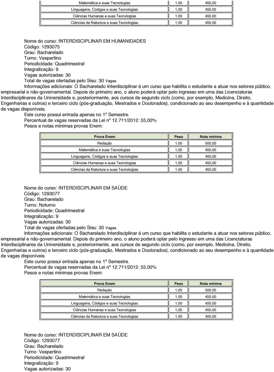 1293077  SAÚDE Código: 1293077