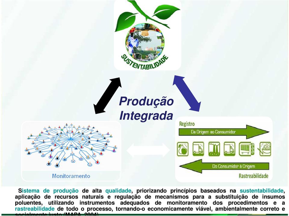 insumos poluentes, utilizando instrumentos adequados de monitoramento dos procedimentos e a