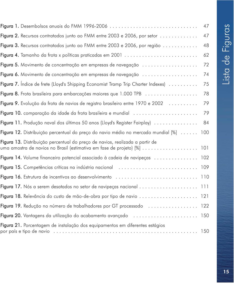 Movimento de concentração em empresas de navegação................... 72 Figura 6. Movimento de concentração em empresas de navegação................... 74 Figura 7.