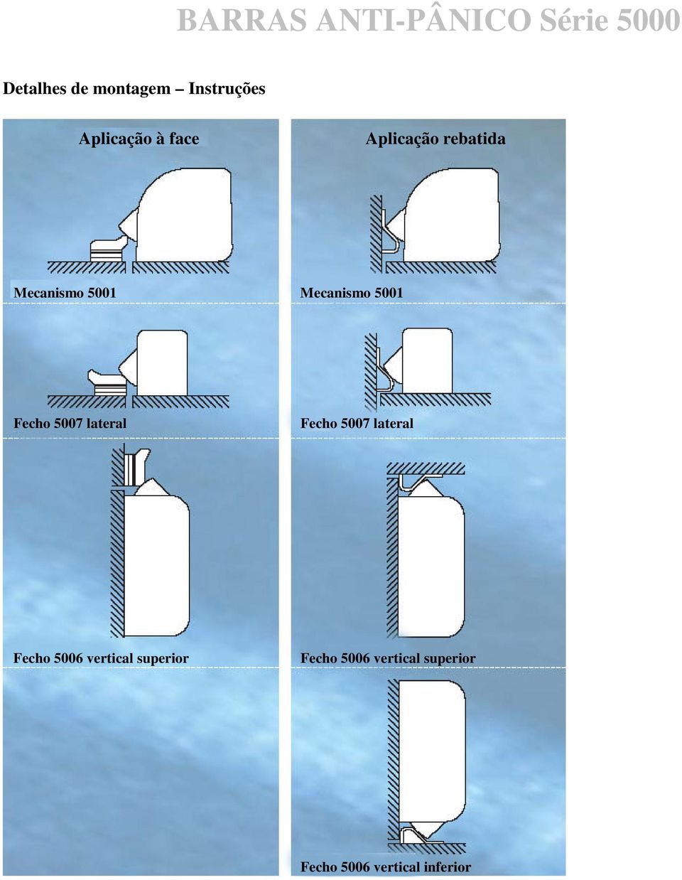 5007 lateral Fecho 5007 lateral Fecho 5006 vertical