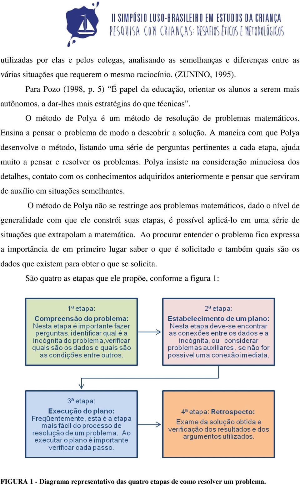 Ensina a pensar o problema de modo a descobrir a solução.